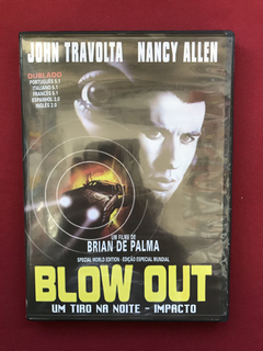 DVD - Blow Out (Um Tiro Na Noite) - John Travolta- Seminovo