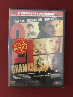 DVD - 21 Gramas - Sean Penn - Novo