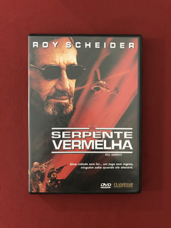 DVD - Serpente Vermelha - Roy Scheider - Seminovo