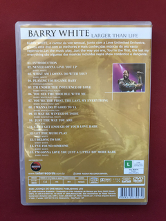 DVD - Barry White - Larger Than Life - Nacional - comprar online