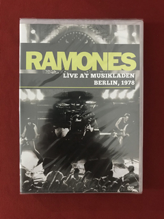 DVD - Ramones Live At Musikladen Berlin, 1978 - Novo