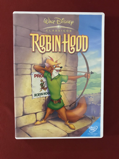 DVD - Robin Hood - Disney Clássicos - Seminovo