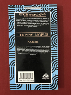 Livro - A Utopia - Thomas Morus - Ed. Ediouro - comprar online