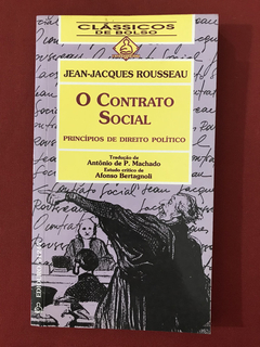 Livro - O Contrato Social - Jean-Jacques Rousseau - Ediouro