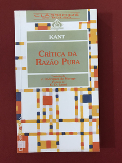 Livro - Crítica Da Razão Pura - Kant - Ed. Ediouro