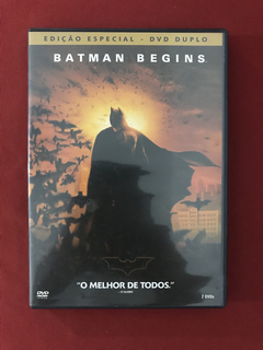 DVD Duplo - Batman Begins - Dir: Christopher Nolan