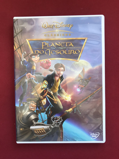 DVD - Planeta Do Tesouro - Clássicos - Walt Disney- Seminovo