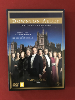 DVD - Downton Abbey Terceira Temporada - Seminovo