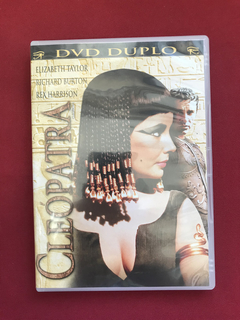 DVD Duplo - Cleópatra - Elizabeth Taylor - Seminovo
