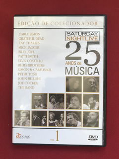 DVD - Saturday Nightlive- 25 Anos De Música Vol. 1 - Semin.