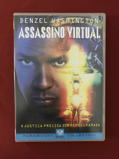 DVD - Assassino Virtual - Denzel Washington - Seminovo