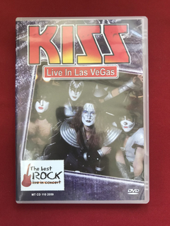DVD - Kiss - Live In Las Vegas - The Best Rock - Seminovo