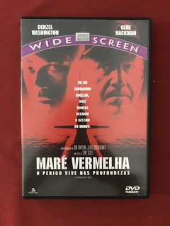 DVD - Maré Vermelha - Denzel Washington - Seminovo