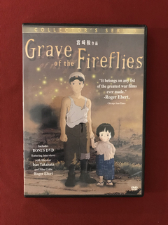 DVD - Grave Of The Fireflies Collector's Series - Seminovo