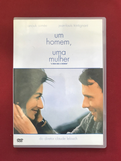 DVD - Um Homem, Uma Mulher - Anouk Aimée - Seminovo