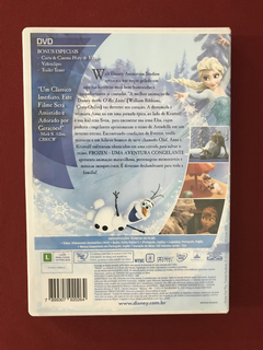 DVD - Frozen Uma Aventura Congelante - Seminovo - comprar online