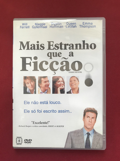 DVD - Mais Estranho Que A Ficção - Will Ferrell / Maggie G.