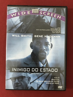 DVD - Inimigo Do Estado - Will Smith/ Gene Hackman - Semin.