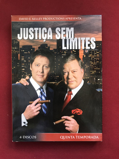 DVD - Box Justiça Sem Limites - Quinta Temporada - 4 Discos