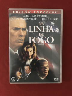 DVD - Na Linha De Fogo - Clint Eastwood - Seminovo