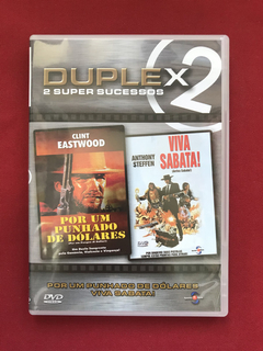 DVD- 2 Em 1- Por Um Punhado De Dólares/ Viva Sabata! - Semin