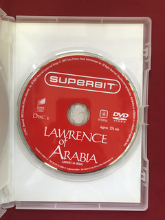 DVD Duplo - Lawrence Da Arábia - Direção: David Lean - Semin - Sebo Mosaico - Livros, DVD's, CD's, LP's, Gibis e HQ's