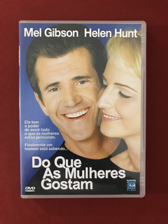 DVD - Do Que As Mulheres Gostam - Mel Gibson - Seminovo