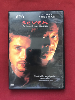 DVD - Seven - Os Sete Crimes Capitais - Brad Pitt/ Morgan F.