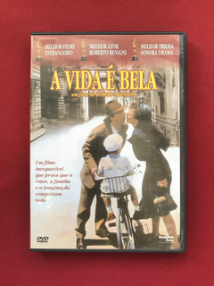 DVD - A Vida É Bela - Direção: Roberti Benigni - Seminovo