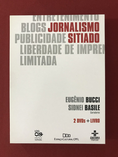 DVD - 2 Discos + Livro - Jornalismo Sitiado - Seminovo na internet