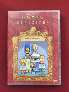 DVD - Os Simpsons - Clássicos - Crime E Punição