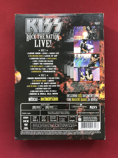 DVD - Box Kiss - Rock The Nation Live! - 2 Discos - Seminovo - comprar online