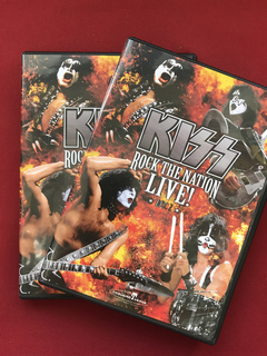 DVD - Box Kiss - Rock The Nation Live! - 2 Discos - Seminovo na internet