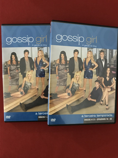 DVD - Box Gossip Girl Terceira Temporada Completa 5 Discos na internet