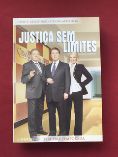 DVD - Box Justiça Sem Limites- Terceira Temporada - Seminovo