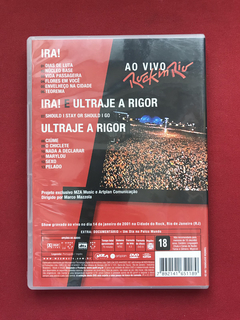 DVD - Ira! E Ultraje A Rigor - Ao Vivo - Rock In Rio - Semin - comprar online