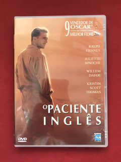DVD - O Paciente Inglês - Juliette Binoche - Seminovo