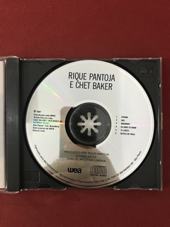CD - Rique Panjota & Chet Baker - Cinema - 1987 - Nacional na internet
