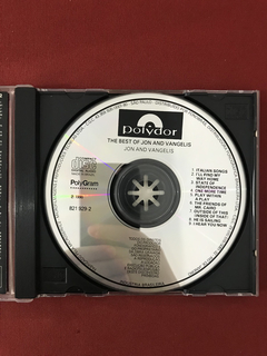 CD - Jon E Vangelis - The Best Of - 1990 - Nacional na internet