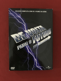 DVD - De Volta Para O Futuro Trilogia 3 Discos - Seminovo