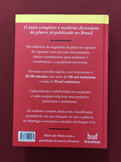 Livro - Dicionário Houaiss Sinônimos E Antônimos - Seminovo - comprar online