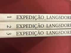 Livro - Expedição Langsdorff Ao Brasil 1821-1829 - 3 Volumes