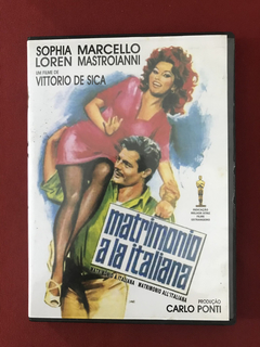 DVD - Matrimônio À Italiana - Dir: Vittorio De Sica