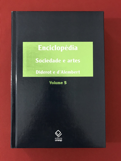 Livro - Sociedade E Artes - Enciclopédia 5 - Unesp - Semin.