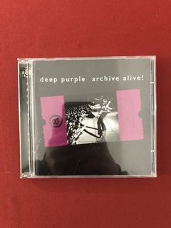 CD Duplo - Deep Purple - Archive Alive! - Importado - Semin.