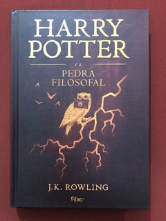 Livro - Harry Potter E A Pedra Filosofal - J. K. Rowling - Capa Dura - Seminovo