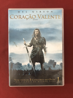 DVD - Coração Valente - Mel Gibson - Seminovo