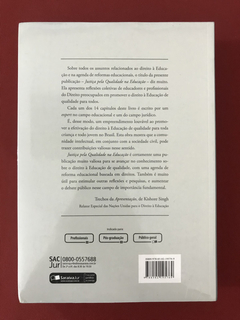 Livro - Justiça Pela Qualidade Na Educação - Saraiva - Novo - comprar online