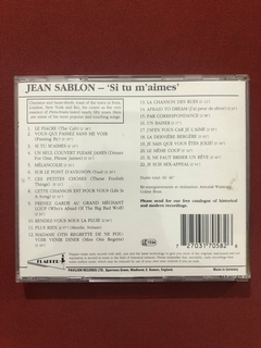CD - Jean Sablon - 'Si Tu M'Aimes' - Importado - Seminovo - comprar online