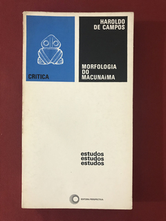 Livro - Morfologia Do Macunaíma - Haroldo De Campos